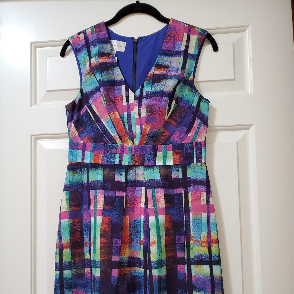 Anthropologie Donna Morgan multi colored dress
